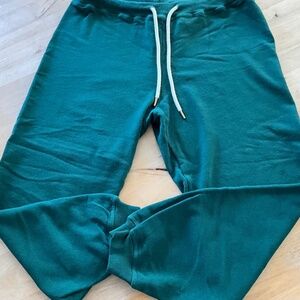 THE GREAT CROPPED SWEAT PANTS/LIKE NEW